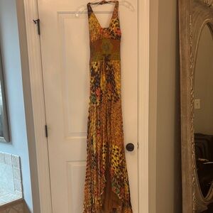 Jovani Vibrant Multicolor Maxi Dress
